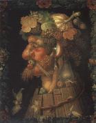 Giuseppe Arcimboldo The autumn oil on canvas